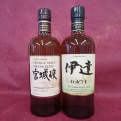 新品未開封ニッカ　伊達＆宮城峡セット ◇ニッカ◇『伊達＆宮城峡』カートン付 - メルカリ