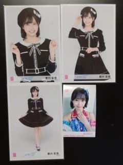 新井彩永 AKB48 名残り桜会場限定第2弾ランダム生写真3種チェキ風生