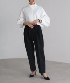 mare【マレ】Tuck Belt Slacks タックベルトスラックスのサムネイル
