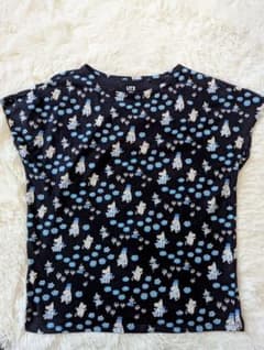 UNIQLO UT Moomin 半袖Tシャツ （ネイビー） Lサイズのサムネイル