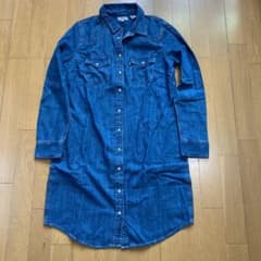 デニムシャツワンピース デニムワンピースのサムネイル