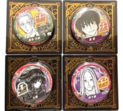サカモトデイズ バースデイ缶バッジ 坂本 南雲 大佛 神々廻2024 ORDER