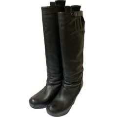 rick owens 릭 오웬스 웨지 롱 부츠