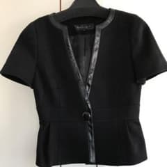 みゆき様専用　マテリア　ノーカラー半袖ジャケットのサムネイル