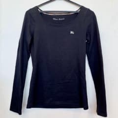 Burberry Blue Label 長袖Tシャツ 黒　　　　　サイズ38のサムネイル