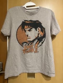 ストリートファイターII Tシャツ Mサイズ グレーのサムネイル