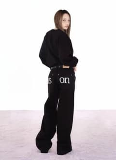 即日発送】 ason SMOG WIDE PANTS / BLACK - メルカリ