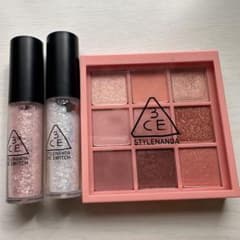 3CE アイシャドウパレット&ラメ２本のサムネイル