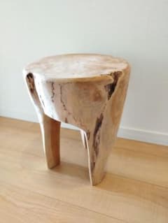 ANTRYのRustic Wood ログスツールのサムネイル