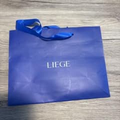 LIEGE ショップ袋 青のサムネイル