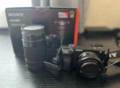 【最終価格】Sony a6400 ダブルズームレンズキット　美品のサムネイル