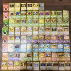 【85枚】ポケモンカード 旧裏 ノーマルカード まとめ売り　渦巻きハピナス 85枚】ポケモンカード 旧裏 ノーマルカード まとめ売り 渦巻きハピナス