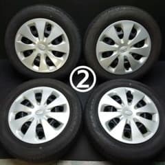 ② トヨタ純正 夏 175/65R15 カローラ フィールダー アクア ヴィッツ