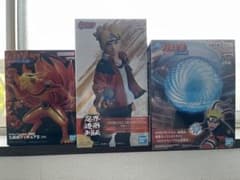 【未開封】BORUTO ボルト フィギュア 3点セット ナルト 九喇嘛 螺旋丸
