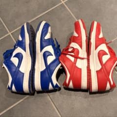 ナイキ ダンクロー 赤 青 バーシティーロイヤル バーシティーレッド 27.5のサムネイル