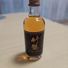 ニッカウヰスキー 竹鶴 ピュアモルト ミニボトル 50ml - メルカリ
