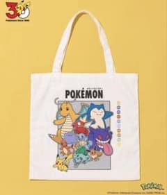 ポケモン トートバッグ 30周年　スリーコインズのサムネイル