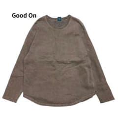 Good On グッドオン ラフクルースウェット ピグメントダイ スウェット L
