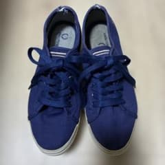 FRED PERRY スニーカー ネイビー