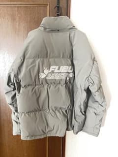 FUBU ダウンジャケット XXL グレー ヴィンテージ 90s 肉厚のサムネイル