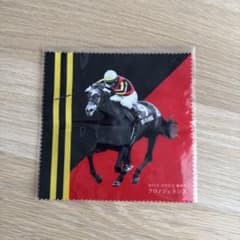 第65回有馬記念優勝馬クロノジェネシス メガネ拭き　非売品のサムネイル