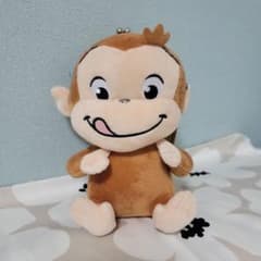 おさるのジョージ がま口ぬいぐるみポシェットのサムネイル