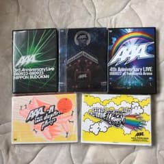 AAAのDVD5点セット！！のサムネイル
