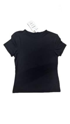 H&M 半袖 Tシャツ ブラック Mサイズ 新品のサムネイル