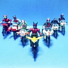 絶版品/食玩】仮面ライダー ザ・ライダーマシン&ザ・ライダーマシン2 7
