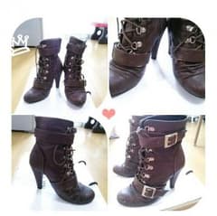 □ベルトヒールブーツ**❥❥のサムネイル