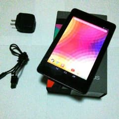 nexus7 3g/wifi 32gb simフリー タブレット　モバイルデータのサムネイル