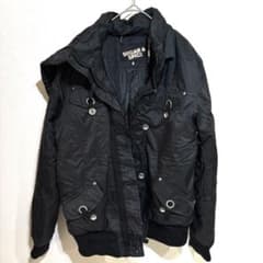 SUGAR & SPICE 【S】ダウンジャケット Tamara 黒 レディース