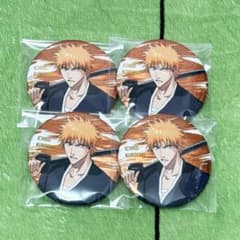 BLEACH 黒崎一護 中国缶バッジ 4点 - メルカリ