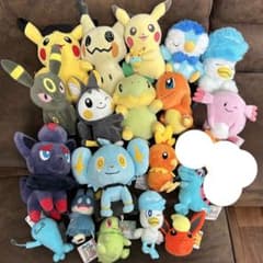 【週末値下げ】ポケットモンスター ぬいぐるみ 19体 まとめ売り