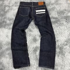 桃太郎ジーンズ 出陣 濃紺 デニム 30 セルビッチ 赤耳 ボタンフライ
