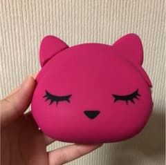 ネコのがま口財布のサムネイル