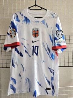 2024 ノルウェー代表アウェイユニフォーム ウーデゴール Lサイズ