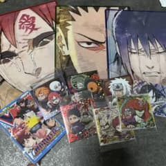 NARUTOのミニクリアファイルとシールのさセットのサムネイル