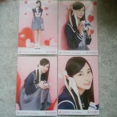 佐々木琴子　生写真　バレンタイン　4種コンプのサムネイル