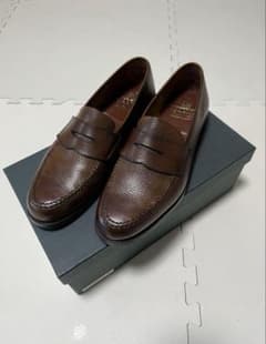 【美品】クロケット&ジョーンズ　ハーバード2 7 ½ ローファーのサムネイル