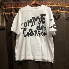 コムデギャルソン 直営店限定 ロゴグラフィック レギュラーサイズ Tシャツ コムデギャルソン 直営店限定 ロゴグラフィック レギュラー