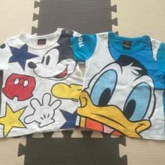 ベビードール＊Tシャツ 2枚set 80のサムネイル