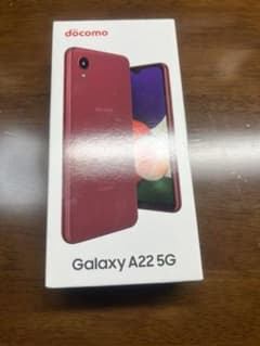 Galaxy A22 5G レッド 64 GBのサムネイル