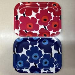 marimekko ウニッコ柄 ミニトレイ 2枚セット マリメッコ セット①のサムネイル