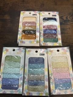 ガラスビーズ 28色 まとめ売りのサムネイル