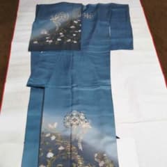 着物 正絹  袷　附下げのサムネイル