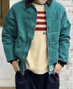 90s Carhartt サンタフェジャケット 横星タグ XL ティファニー - メルカリ