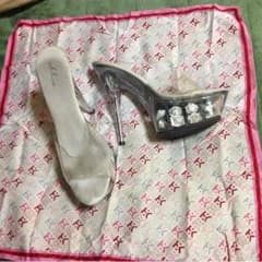クリア薔薇ヒールのサムネイル