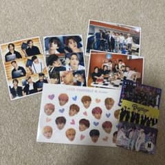 BTS フォトカード ステッカー セットのサムネイル