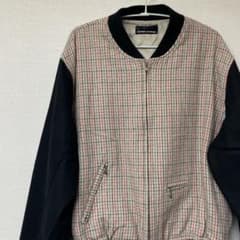 90s Hysteric Glamour ブルゾン スタジャン チェック ma1 - メルカリ